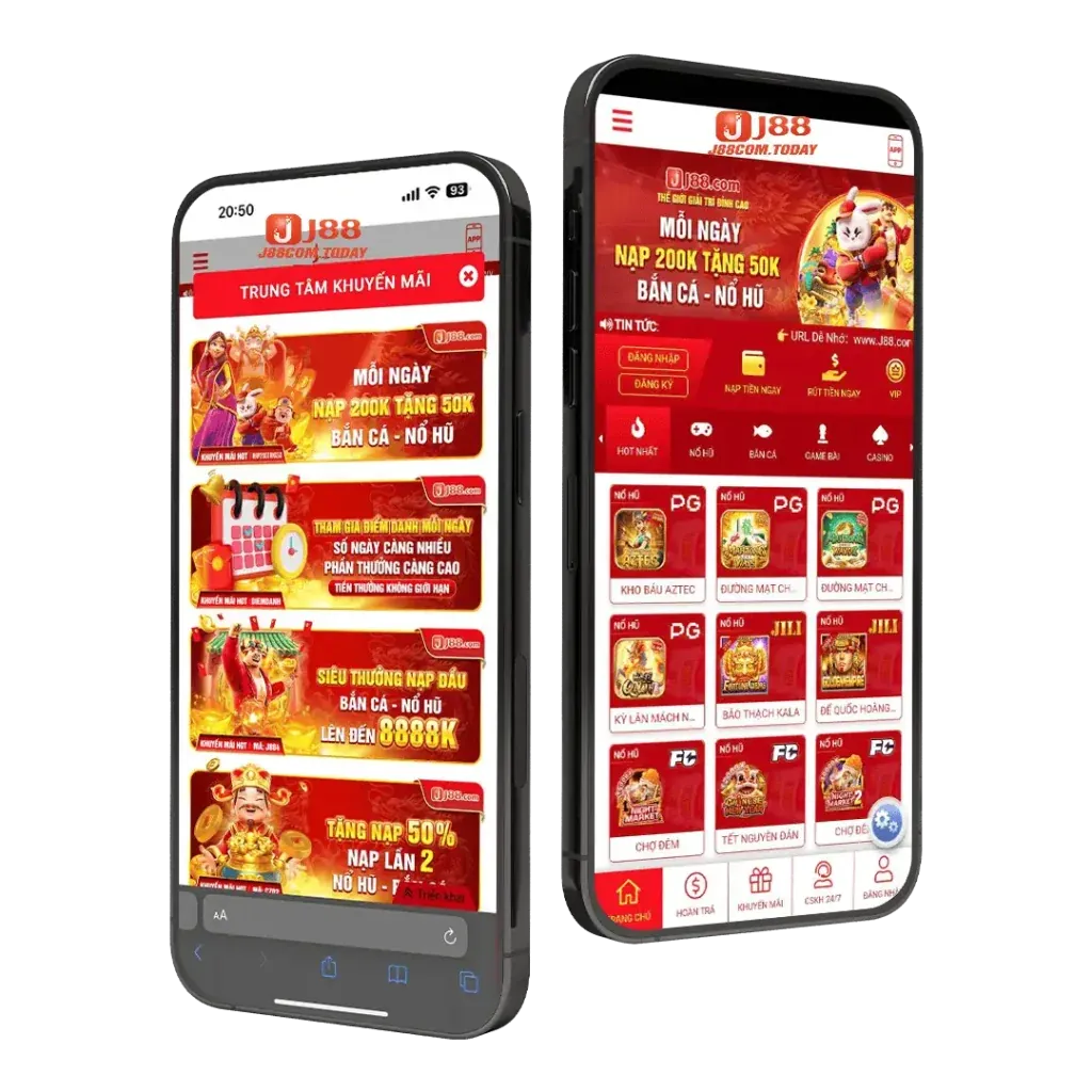 Giao diện ứng dụng BJ888 Nhà Cái thân thiện